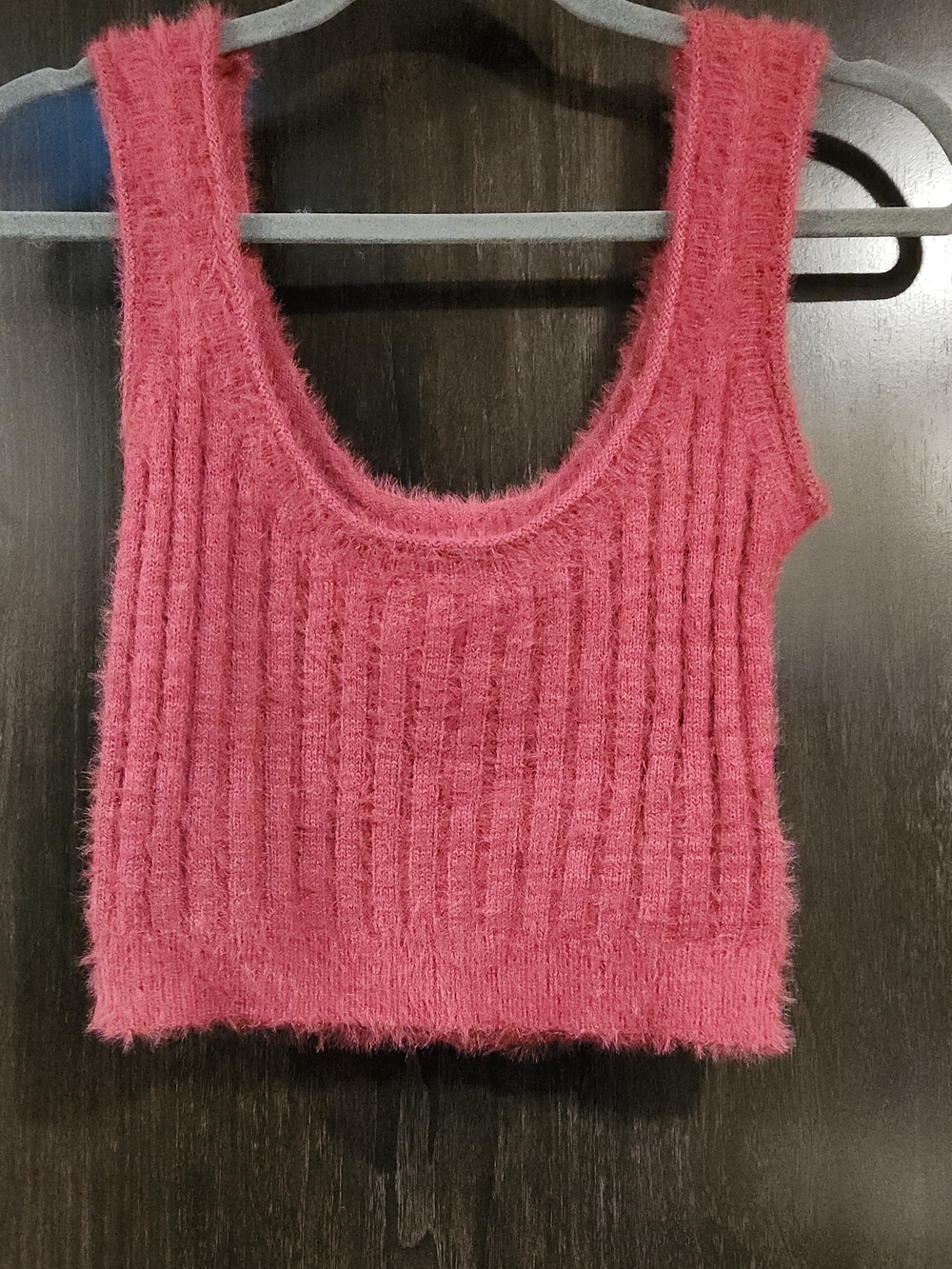 Lulu's Dusty Raspberry Ribbed 2 Piece Sweater - Picture 3 of 5